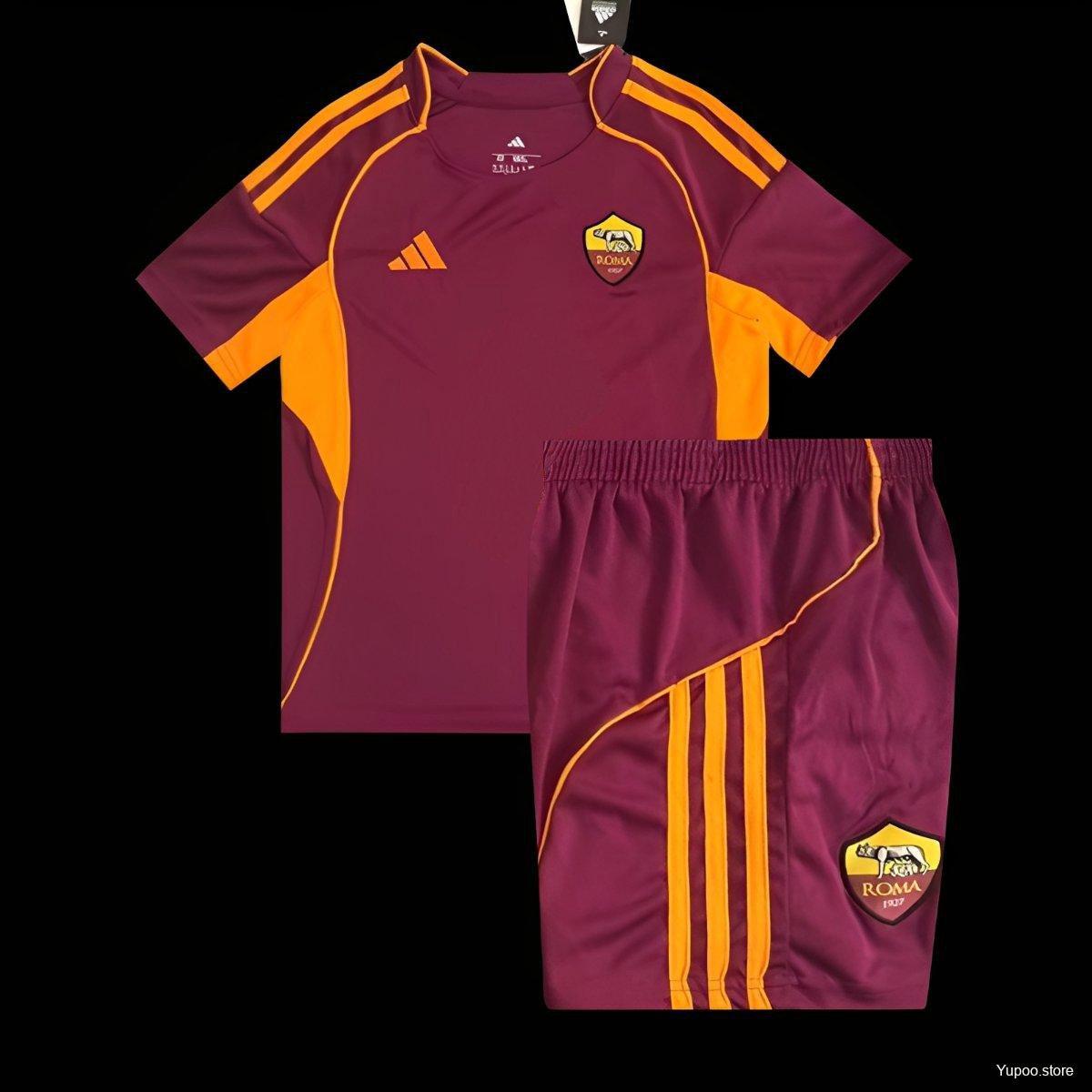 2025/26 Roma Home Jersey kids