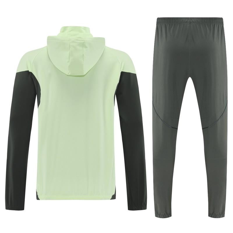 2025/26 Real Madrid Light Green Windbreaker