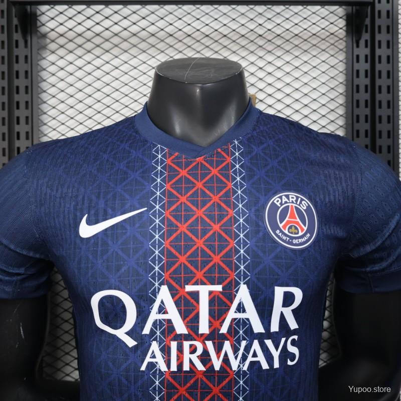Paris Saint Germain 2025/26 Home Jersey Player Version