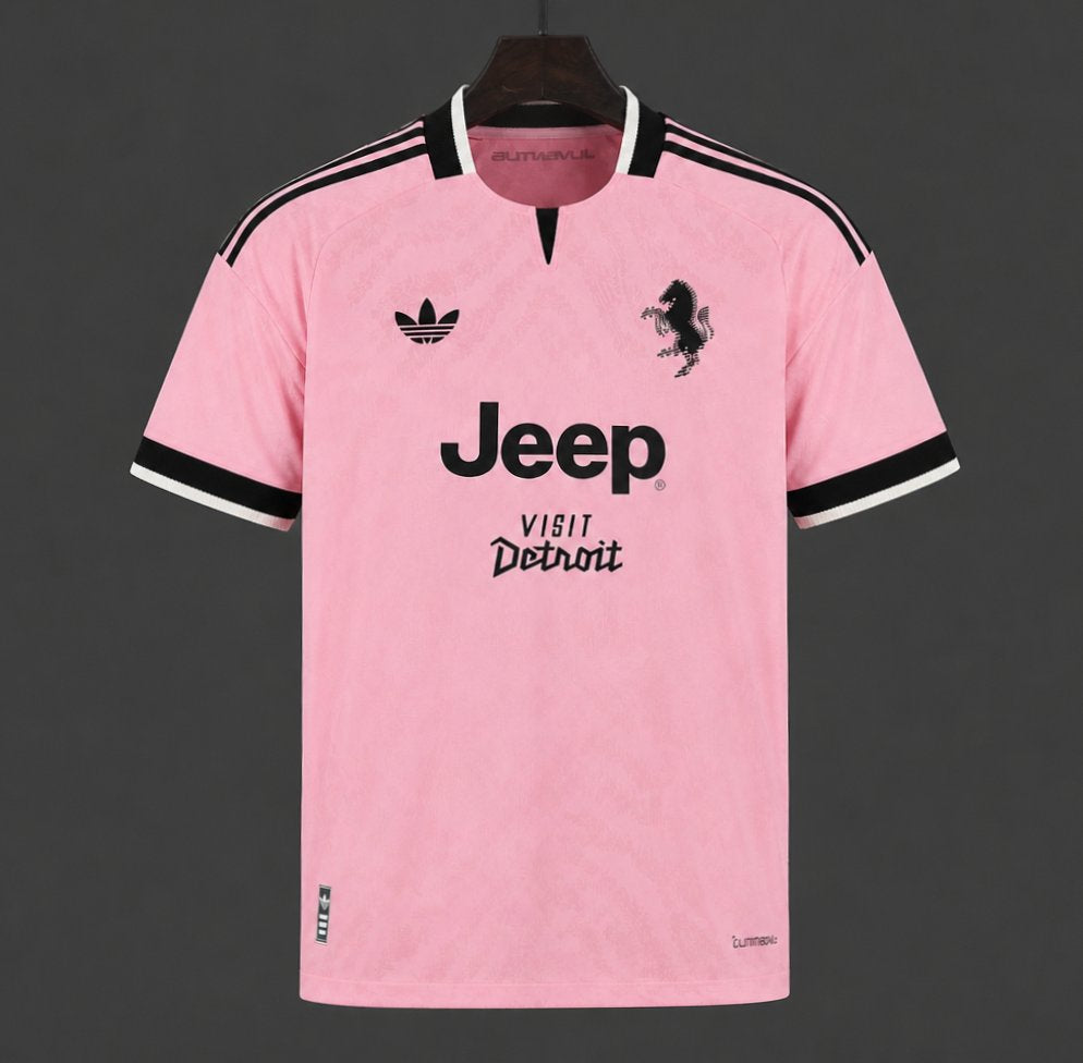 Juve 2026/27 Away Jersey w/Visit Detroit
