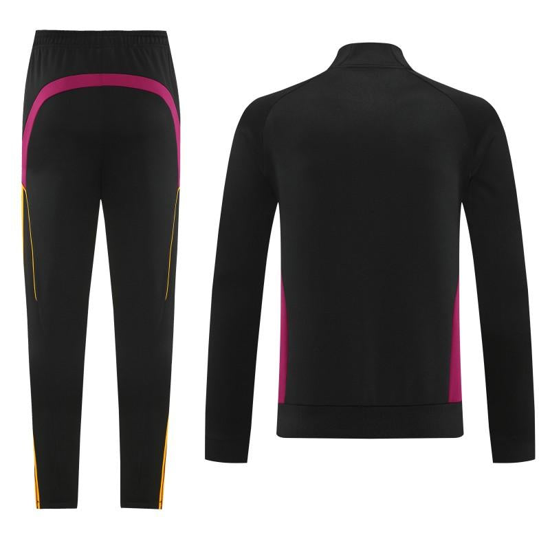 2025/26 Roma Black Tracksuit
