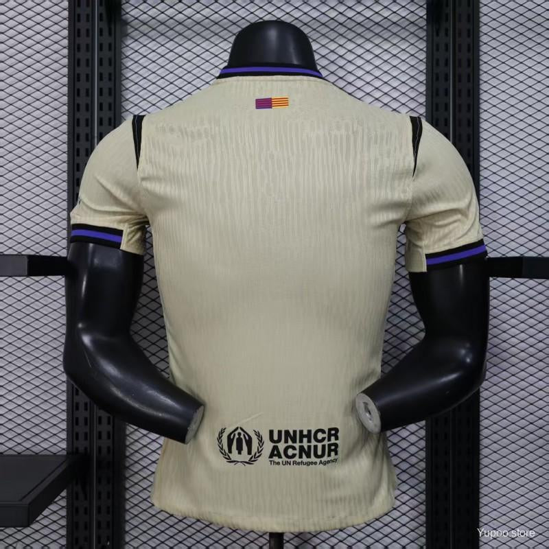 Barcelona 2025/26 Away Jersey Player Version
