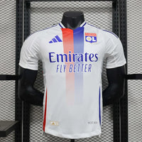 2024/2025 Player Version Lyon Home Football Shirt
