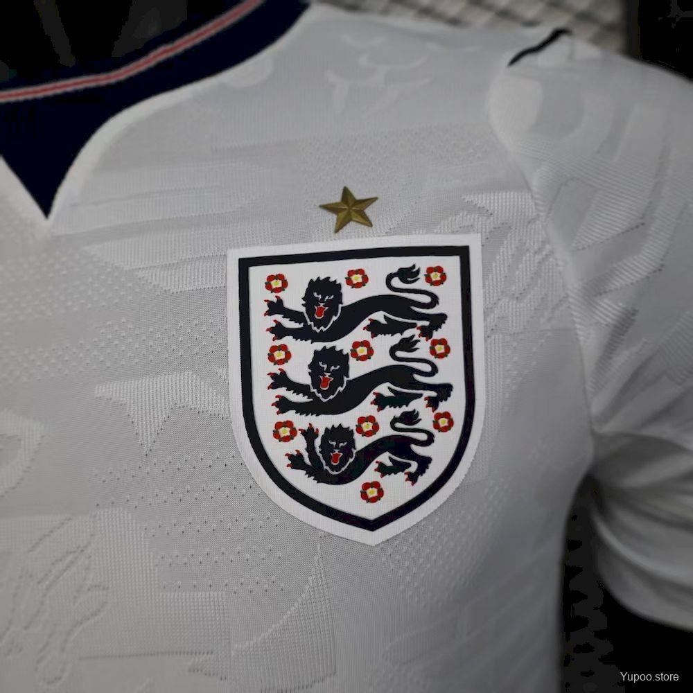 England 2025/26 Home Jersey Player Version