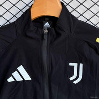 2025/26 Juventus Black Windbreaker