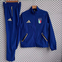 2025/26 Italy Blue and Gold Windbreaker