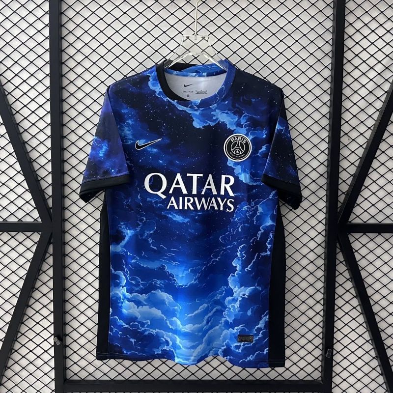 Paris Saint Germain 2025/26 Special Night Blue Jersey
