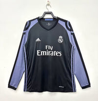 Maglia Real madrid terza 2016/17 retro maniche lunghe