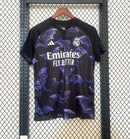 Maglia Real Madrid special 2024/25 nera con pipistrelli viola