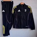 2025/26 Juventus Black Windbreaker