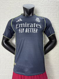 Real Madrid 2025/26 Away Jersey player version