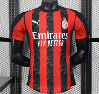 Milan 2025/26 Home Jersey Player Version