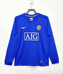 Maglia manchester united trasferta 2008/09 retro maniche lunghe