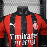 Milan 2025/26 Home Jersey Player Version