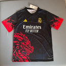 Maglia Real Madrid special 2025/26 nera con drago rosso