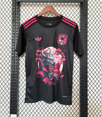 Maglia Giappone speciale nera con dragone 2025