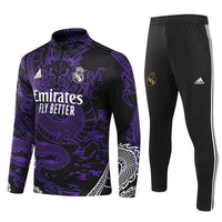 Tuta Real Madrid 2024 Viola con Dragone bianco